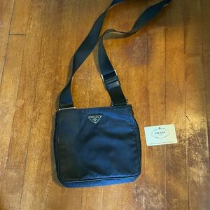 Prada Black Nylon Crossbody